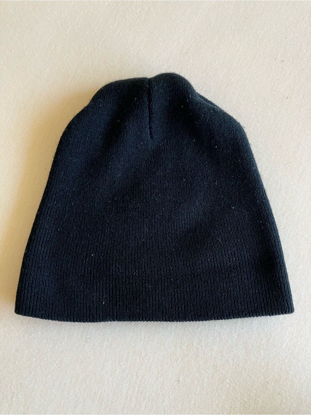 Black Knit Beanie Toque – Cuffed or Slouch Fit